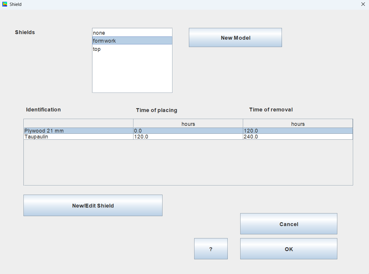 Screenshot - Edit shield